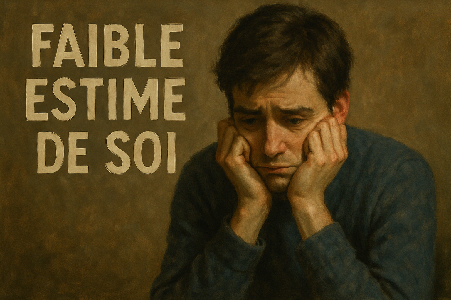 faible estime de soi