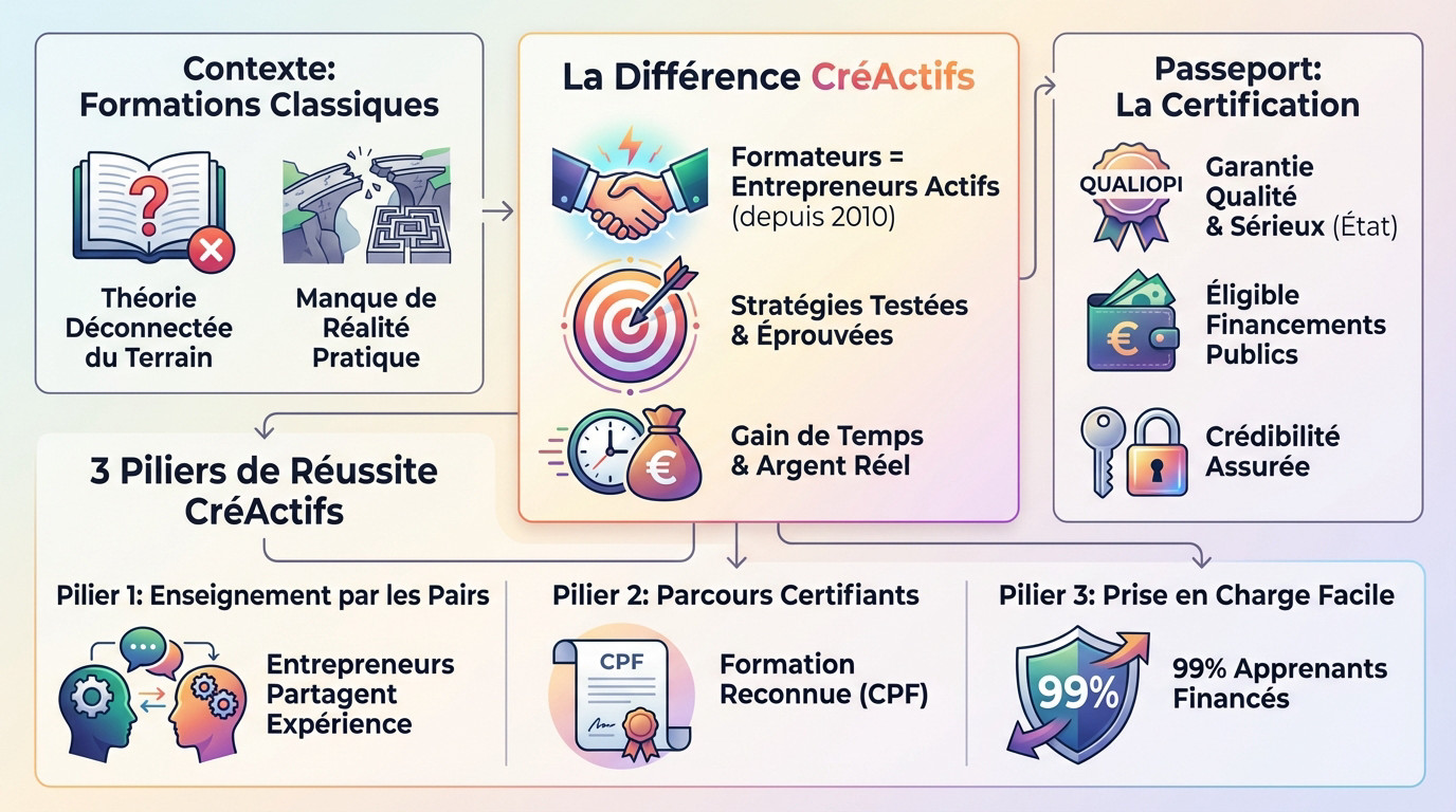 creactifs la difference en formation dentrepreneuriat