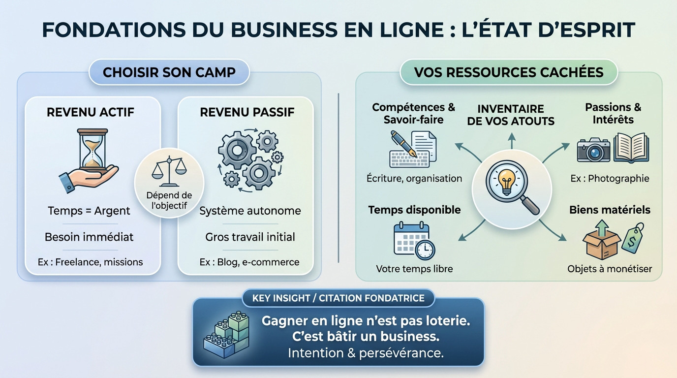 Faire de l'argent sur le web : le plan d'action complet 2 Fondations mentales et stratégie pour réussir son business en ligne
